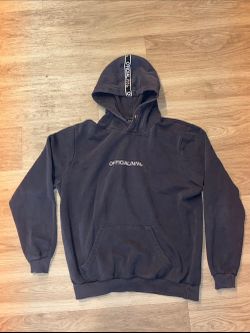 BOOHOOMAN OFFICIAL MAN TAPE HOODIE — XL, RUNS SMALL