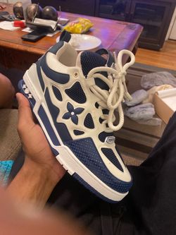Navy Louis Vuitton skates