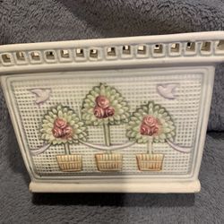 Vintage Weller Pottery DuPont Oblong Planter