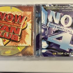 Now That’s What I Call Music Volumes 4 and 8 Pop Music Various Artists TESTED