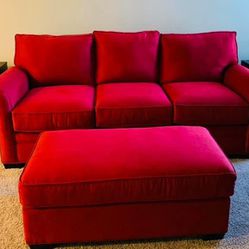 Cindy Crawford Red Couch 