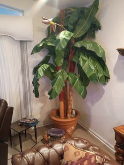 Extra Large Artificial Tropical Palm Tree – $150