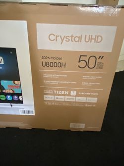 Samsung 50" Crystal UHD Smart TV U8000H