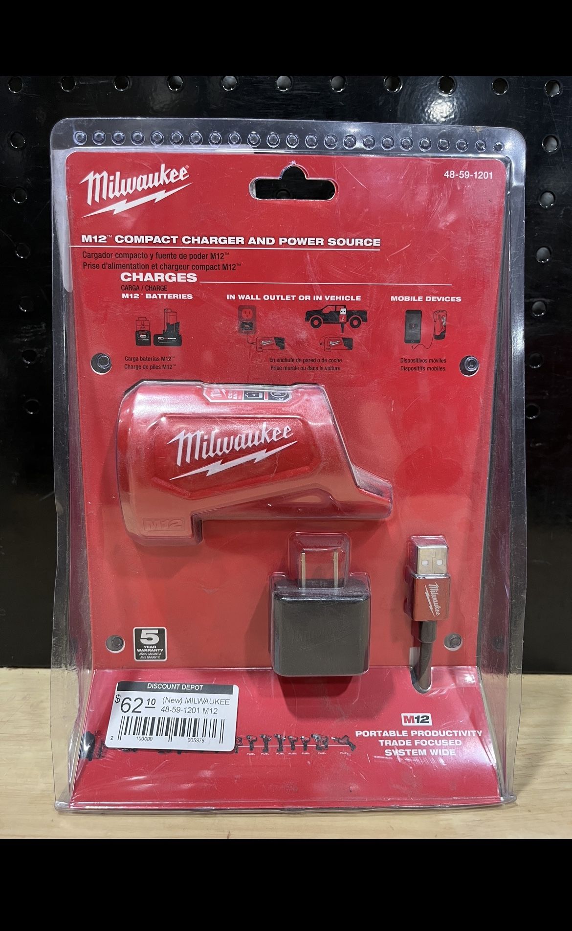 milwaukee-m12-compact-charger-and-power-source-new-for-sale-in