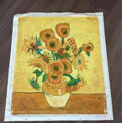 Oil painting on canvas 24”  x  20” Van Gogh