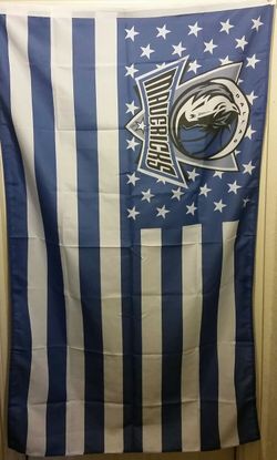 DALLAS MAVERICKS AMERICAN FLAG