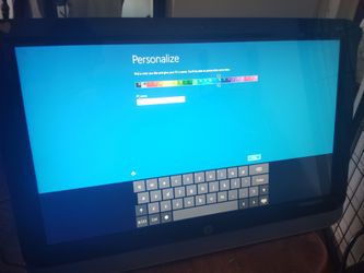 HP 21 All in one monitor
