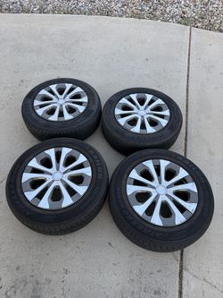 TOYOTA PRIUS WHEELS AND TIRES 195/65-15