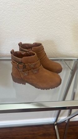 Girl brown Ankle Boots Size 10c