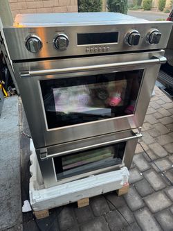 Stainless Steel Double Wall Oven