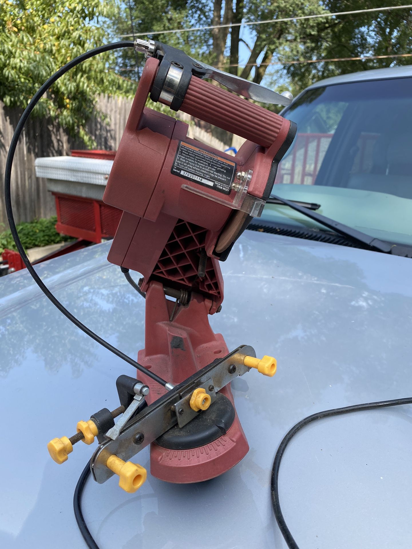 chicago electric chainsaw sharpener