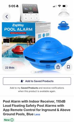ZapWay Pool Alarm with Indoor Receiver
