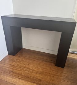 West Elm Pedestal Console Table