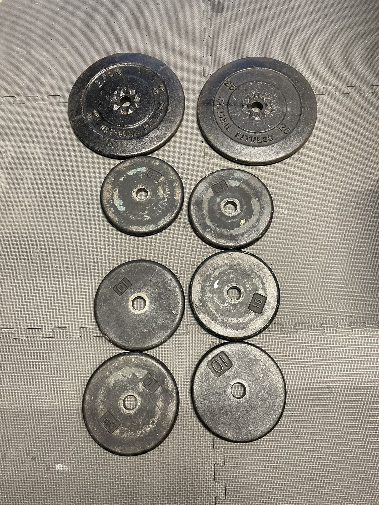 Weights Plates.                  100 Dollars 