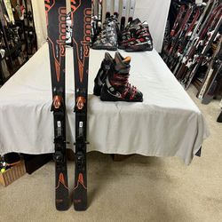 Salomon Ski Package With Boots And Bindings 