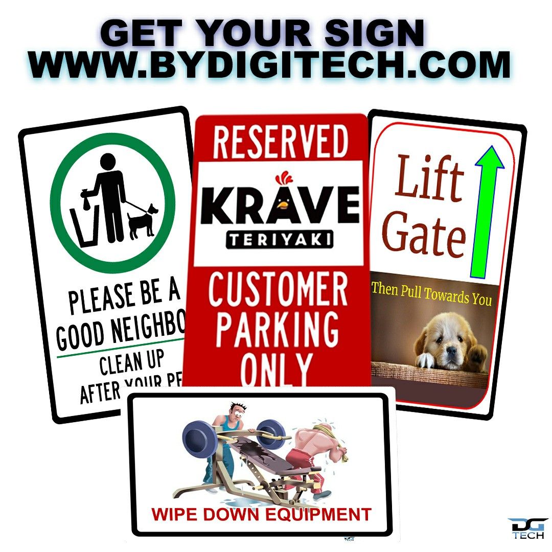 CUSTOM SIGNS
