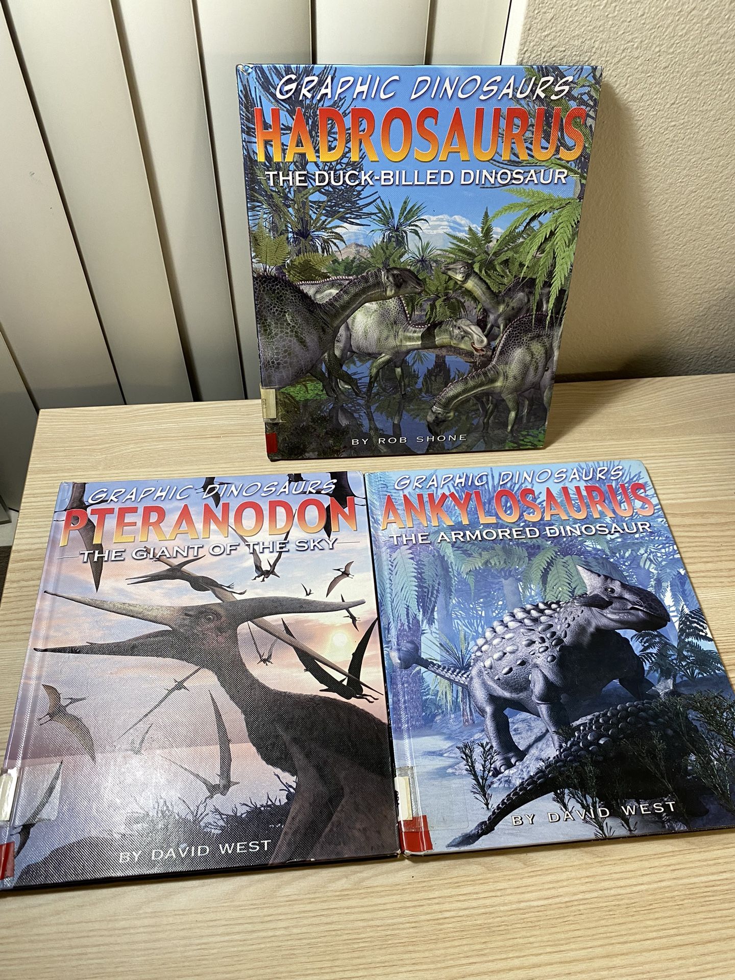 Graphic Dinosaurs Book Set Ex-library books