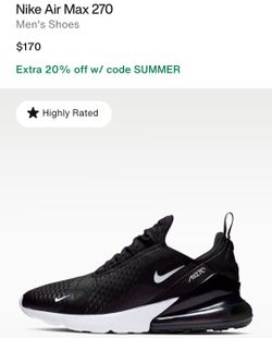 Nike Airmax 270 black 
Used
Size 11.5