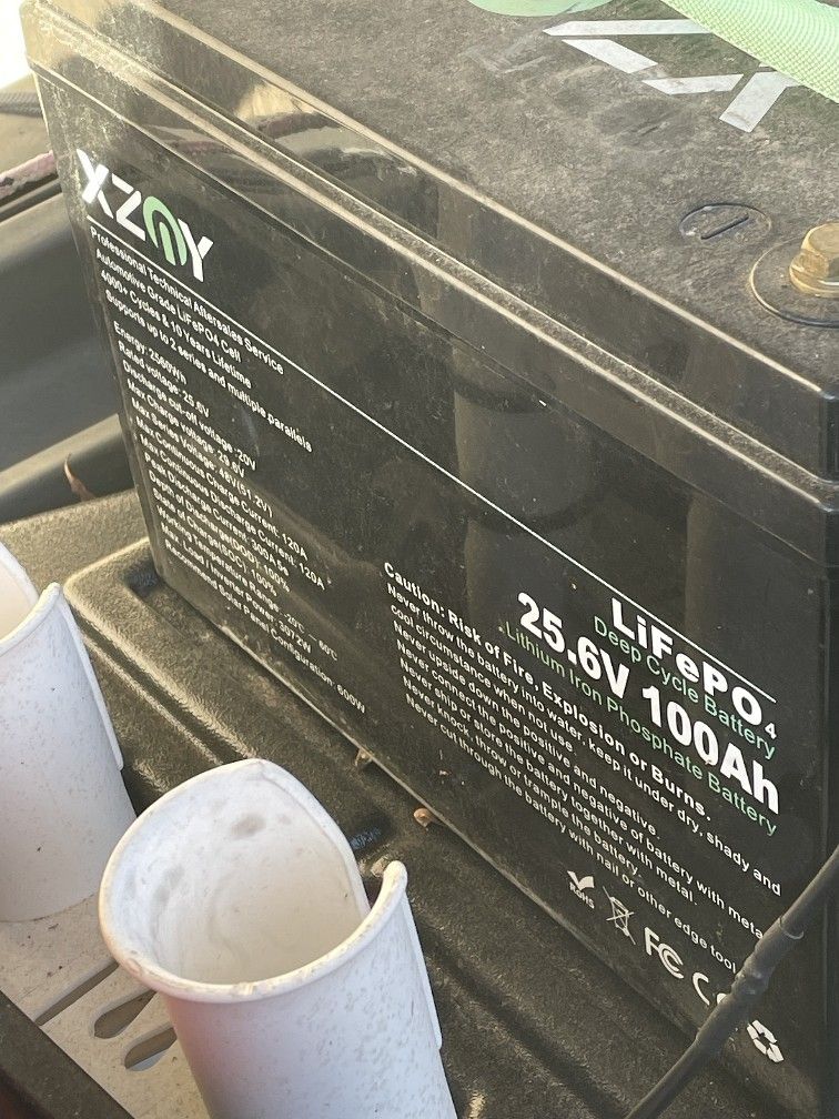 Newport Vessels Nk 180 and 24v 100ah Lithium Battery