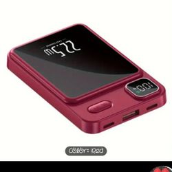 30000 mAh  Red Power Bank