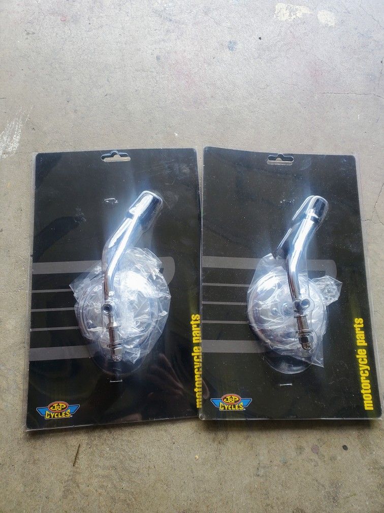 3" Round Motorcycle Mirrors.