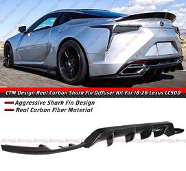 18-26 Lexus LC500 C-Design Carbon Fiber Rear Diffuser