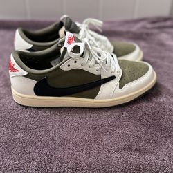 Travis Scott Jordan 1 Low Medium Olive