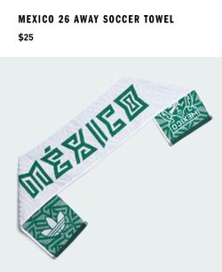 Mexico soccer towel