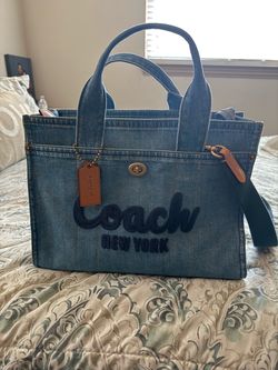 Coach Denim MediumTote Bag