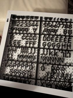 Letter Boards And Letters 