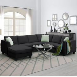 U-shaped Sectional Sofa Couch
