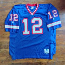 Throwback Starter Buffalo Bills Jim Kelly Size XL Vintage Throwback 90s 