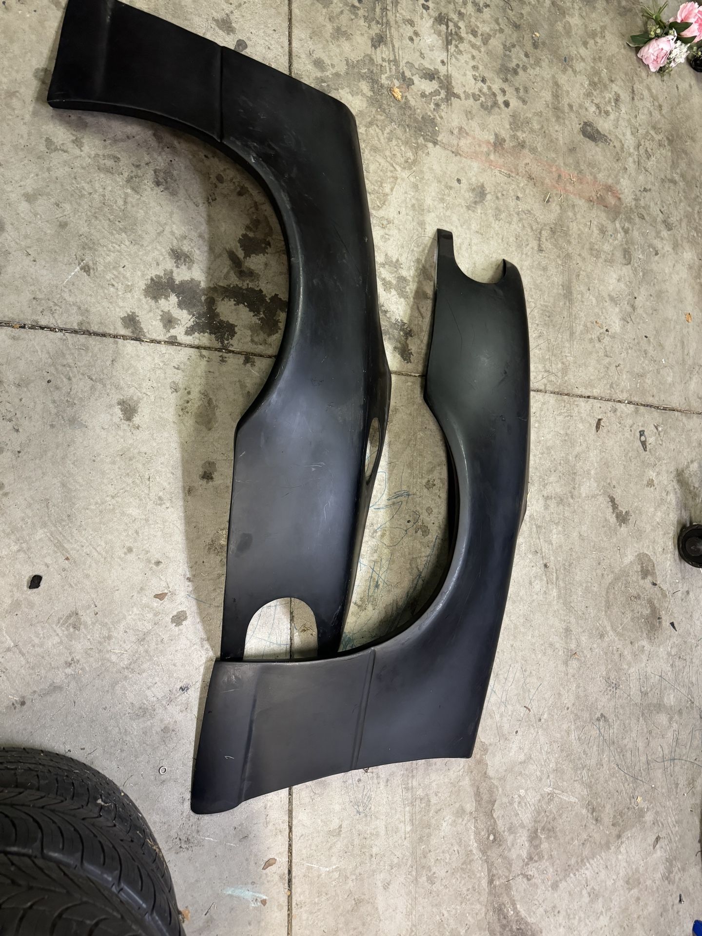 Na Miata Rear Over Fenders. +30mm