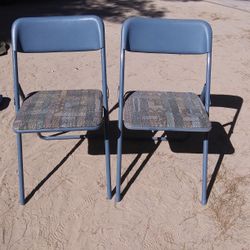 Foldings Chairs ( Both For $20)