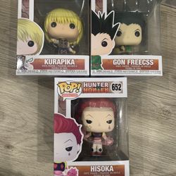 Hunter X Hunter Funko Lot