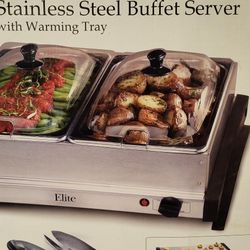 Buffet Server And Warming Tray