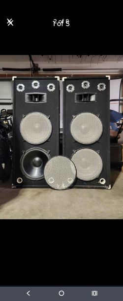 Tall speakers