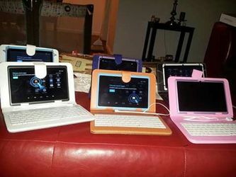 Android tablets with case and keyboard