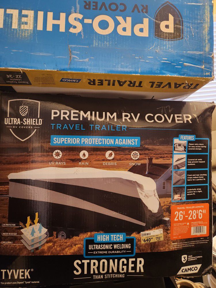  Brand New Premium RV and TRAVEL TRAILER COVERS