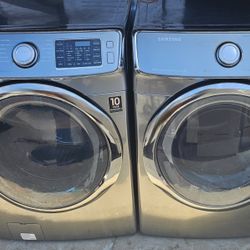 Samsung SuperSpeed Steam Washer and Steam Dryer