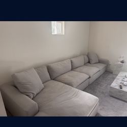 RH Cloud Couch Dupe Living Spaces lightly Used