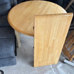 Wooden kitchen Table Set With Chairs