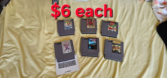 Nes Nintendo games $6 each