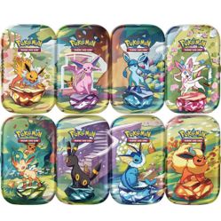 Prismatic Evolutions Mini Tins Sealed