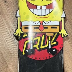 Santa Cruz SpongeBob Board $cash Only