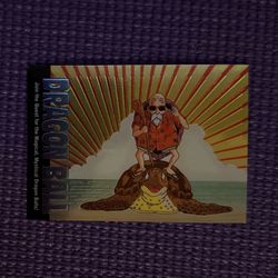 Dragon Ball Chromium #6 JPP Amada Bird Studio Episode 5 Goku Yamcha Master Roshi