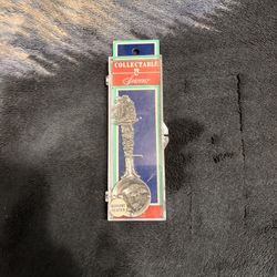 Vintage Genuine Pewter Decorative Collectible Spoon – Display Piece