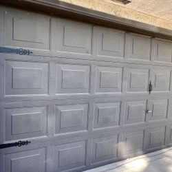Two Garage Doors 