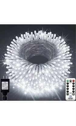 Outdoor Christmas String Lights, 1000 LEDs/403ft Plug in Fairy Light with Remote Control 8 Modes & Timer Waterproof for Home Garden Yard Xmas Wedding