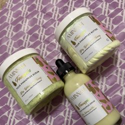 Aminnah Fineapples Body Set 